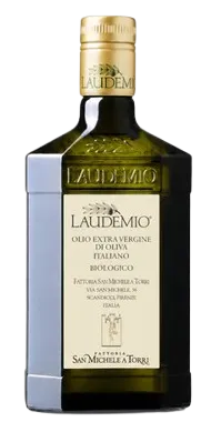 Bottle of Laudemio extra virgin olive oil